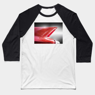 American classic car Deville 1962 tail fin red Baseball T-Shirt